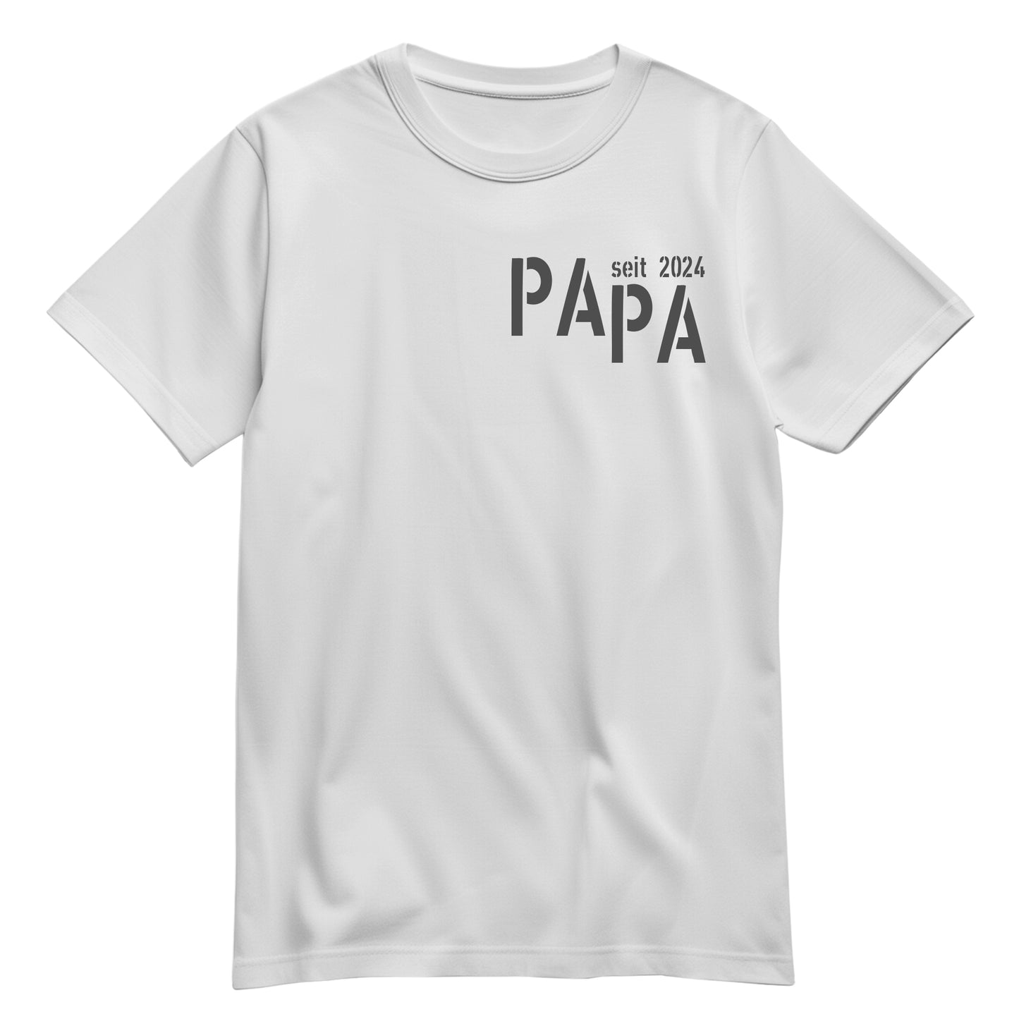 Papa T Shirt - PAPA seit Minimal - Dein Wunschjahr - Geschenkidee